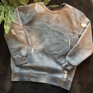Boys Denim Pullover Shirt